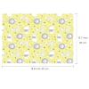 RUSPEPA Wrapping Tissue Paper - Yellow and Grey Baby Design Tissue Paper Bulk for Gift Wrap, Art Crafts, DIY, Pack Bags, Birthday, Baby Shower and More - 13.7 x 19.6 inches - 90 Sheets view 2