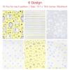 RUSPEPA Wrapping Tissue Paper - Yellow and Grey Baby Design Tissue Paper Bulk for Gift Wrap, Art Crafts, DIY, Pack Bags, Birthday, Baby Shower and More - 13.7 x 19.6 inches - 90 Sheets view 3