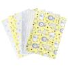 RUSPEPA Wrapping Tissue Paper - Yellow and Grey Baby Design Tissue Paper Bulk for Gift Wrap, Art Crafts, DIY, Pack Bags, Birthday, Baby Shower and More - 13.7 x 19.6 inches - 90 Sheets view 4