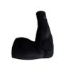 Gamepatch Padded Arm Sleeve | Shock Absorbing Technology | Elbow Compression | Men Women Kids, Black, Size XXL view 3