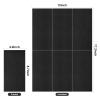 100 Pack Linen-Feel Black Napkins Disposable Guest Paper Napkins Hand Towels for Bathroom Soft Absorbent Paper Napkins Everyday Kitchen Dinner Cocktail Party Wedding view 2