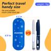 YOUSHARES Diabetes Ice Packs for Insulated Medication Travel Bag - TSA Approved Ice Packs for Insulin Cooler Travel Case, Mini Ice Packs Suitable for Most Medication Cooler Travel Case2 Packs view 2