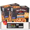 Red Baron Singles Deep Dish Pizza Variety Pack - Four Cheese Pizzas and Pepperoni Pizzas - 2 Pack (6 Cheese, 6 Pepperoni Each Box) - Ready Set Gourmet Donate a Meal Program view 1