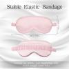 Coume Silk Sleep Mask Eye Coverings for Sleeping Smooth Soft Eye Covers Mask with Elastic Strap for Sleeping Blocking Lights Travel Relax (32), One Size view 2
