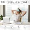 Coume Silk Sleep Mask Eye Coverings for Sleeping Smooth Soft Eye Covers Mask with Elastic Strap for Sleeping Blocking Lights Travel Relax (32), One Size view 4