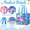 12Pcs Pool Party Favors Gift Bags Summer Beach Swimming Theme Non-Woven Gift Treat Bags with Handles for Summer Pool Party Supplies view 4