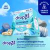 Dropps Activewear Biobased Power Laundry Detergent Pods, Crisp Breeze (64 Count) - Laundry Pods Fights Tough Stains & Odors, Sweat & Dirt - HE Compatible Laundry Supplies for Clean Clothes view 2