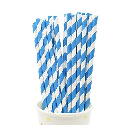 100pcs Foil Gold/Silver Disposable Drinking Paper Straws Rainbow For Birthday Wedding Deco Christmas Party Event Supplies (8)