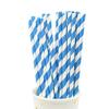 100pcs Foil Gold/Silver Disposable Drinking Paper Straws Rainbow For Birthday Wedding Deco Christmas Party Event Supplies (8) view 1