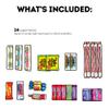 Birthday Care Package (80 Count) Snacks Food Cookies Chocolate Bar Chips Candy Party Variety Gift Box Pack Assortment Basket Bundle Mix Bulk Sampler view 3