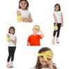 FOMI Kids Hot Cold Gel Ice Packs | 2 Pack | Multi-Use Fun Smiley Designed Wrap for Head, Eyes, Elbow, Wrist, Ankle, Knee | Pain Relief for Children Boo Boos, Fever, Sinus, Headache | Reusable Compress view 2