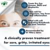 The Eye Doctor Premium Treatment Bundle - Reusable Hot Cold Eye Compress & 20x Single Use Tea Tree Eyelid Wipes for Dry Eye, Blepharitis & MGD - Microwave Safe Mask view 3