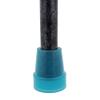 2 Pcs: 3/4" (19mm) Glow in The Dark Rubber Tips Ferrules for Walking Canes - Blue - by Lifeswonderful view 4