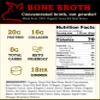 Brite Start Bone Broth - Beef + Mushrooms - Porcini, Shitake, Lions Mane - 30 Count - Keto Friendly Concentrate - 16g Collagen 20g Protein -Made from Grass Fed Beef Bones- Single Serve Packets view 2