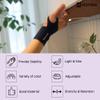 HESTHENA Slim and Colorful Wrist Brace, Flexible, Wrist Support, for Men and Women, Adjustable, Sports, Lightweight, Fits Both Hands, 1pcs (Lavender) view 3