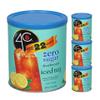 4C Zero Sugar Powdered Drink Mix Cannisters, Zero Sugar Decaffeinated Iced Tea 3 Pack, 22 Quarts, Family Sized Cannister, Low Calorie, Thirst Quenching Flavors view 1