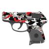 MightySkins Skin Compatible with Ruger LCP 380 - Red Camo | Protective, Durable, and Unique Vinyl Decal wrap Cover | Easy to Apply, Remove, and Change Styles | Made in The USA view 1