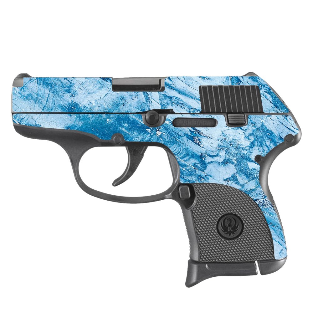 MightySkins Skin Compatible with Ruger LCP 380 - Winter Rock | Protective, Durable, and Unique Vinyl Decal wrap Cover | Easy to Apply, Remove, and Change Styles | Made in The USA