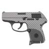 MightySkins Carbon Fiber Skin Compatible with Ruger LCP 380 - Cold Steel | Protective, Durable, and Unique Vinyl Decal wrap Cover | Easy to Apply, Remove, and Change Styles | Made in The USA view 1