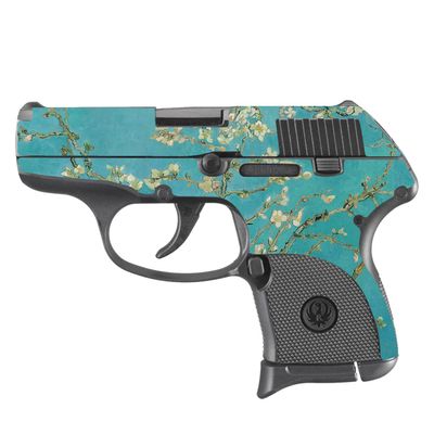 MightySkins Skin Compatible with Ruger LCP 380 - Almond Blossom | Protective, Durable, and Unique Vinyl Decal wrap Cover | Easy to Apply, Remove, and Change Styles | Made in The USA