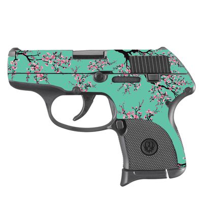 MightySkins Skin Compatible with Ruger LCP 380 - Cherry Blossom Tree | Protective, Durable, and Unique Vinyl Decal wrap Cover | Easy to Apply and Change Styles | Made in The USA