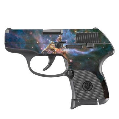 MightySkins Skin Compatible with Ruger LCP 380 - Eagle Nebula | Protective, Durable, and Unique Vinyl Decal wrap Cover | Easy to Apply, Remove, and Change Styles | Made in The USA