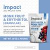 Impact White Monk Fruit & Erythritol Sweetener Blend - Gluten Free, Zero Calories, Net Carbs, Keto, Vegan, Non-GMO - 1 is to 1 Sugar Substitute - 1lb view 3