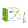 ONE-CARE PRO Safety Lancets, Top Push Button Activated, 21G x 2.4mm, 100/bx, Sterile, Convenient Sampling view 1