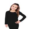 YoRo Naturals Remedywear Long Sleeve Shirt for Eczema, Itchy Skin, Psoriasis - Inflammation Relief with Tencel and Zinc, Long Sleeve Shirt for Kids (Black, 12 Years Old) view 1