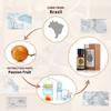AKARZ Passion Fruit Essential Oil Natural Organic Pure Passion Fruit Oil for Skin Body Hair Care, Candle,Soap,Making, DIY,Massage Aroma 0.34 Fl Oz (10ml) view 2