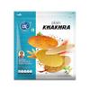 Induben Khakhrawala Premium Tasty and Healthy Indian Gujarati Snacks Khakhra 200gm (7 oz) PLAIN ( SADA ) Pack of 2 view 1