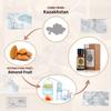 AKARZ Almond Essential Oil Natural Organic Pure Premium Therapeutic Almond Oil for Skin Body Hair Care,Diffuser, Candle,Soap,Making, DIY,Massage Aroma 0.34 Fl Oz (10ml) view 2