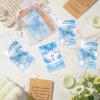 Fumete 300 Pack Funeral Favors Set 100 Self Adhesive Kraft Seed Envelopes 100 Funeral Prayer Cards 100 Organza Bags for Loss of Loved One(Classic Style) view 4
