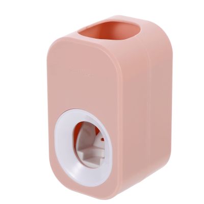 Zerodeko Automatic Toothpaste Squeezer for Easy Dispensing Wall-Mounted No Drill Toothpaste Tube Roller for Home Organization and Daily Use