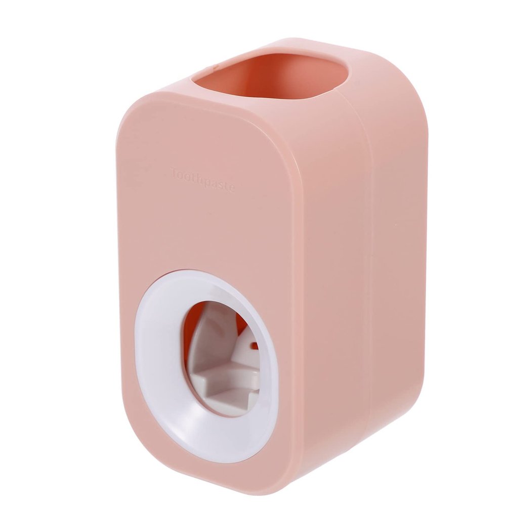 Zerodeko Automatic Toothpaste Squeezer for Easy Dispensing Wall-Mounted No Drill Toothpaste Tube Roller for Home Organization and Daily Use