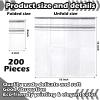 200 Packs Disposable Hand Towels for Bathroom Dinner Napkins Disposable Guest Napkins Disposable Decorative Bathroom Napkins Silver Guest Towels for Dinners Kitchen Parties Weddings Christmas Party view 3