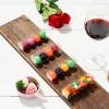 SLShePack 50PCS 1" x 1" x 4" Clear Boxes for Gumballs, Plastic Tube, Clear Gift Boxes for Wedding view 4