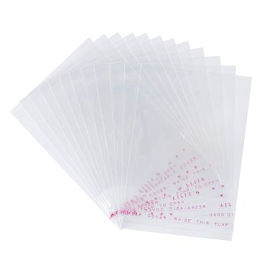 NBEADS About 1000 Pcs Clear OPP Cellophane Bags, OPP Plastic Bags Self-Adhesive Sealing Treat Bags Cello Bags for Candy Cookies, 3.93x2.75"