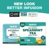 HANDPICK, Spearmint Tea Bags (100 Herbal Tea Bags) |Refreshing Mint Tea | Non-GMO | Round Eco-Conscious Teabags view 3