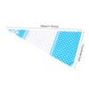 Cellophane Candy Bags, Clear Cone Shaped Treat Popcorn Bags Cellophane Candy Bags with tie (50 Packs) (Blue 4 Wires), Cellophane Candy Bags, Clear Cone Shaped Treat PClear Bag Clear Ba view 2