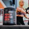 ES FIT Amino+ Powder - Pre and Post Workout with Caffeine + Green Tea Extract - BCAA, Amino Acids, Zero Sugar, Low Calorie, Superior Taste, 40 Servings (Peach Mango) view 3