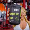ES FIT Amino Powder - Pre and Post Workout with Electrolytes - BCAA 2:1:1 Ratio, Amino Acids, Superior Taste, Tested and Certified, Lemon Ice, 30 Servings view 3