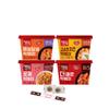 Dongwon God of Topokki (Tteokbokki) Bowl Cheese/Hot & Spicy/Sweet & Spicy/Rose (120g/each) (4 Combo, 1) view 1