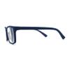 SA106 Stylish Matte Finish Rectangle Plastic Reading Glasses Blue +3.25 view 3