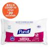 PURELL Foodservice Surface Sanitizing Wipes, 72 Count Flowpack, 7.4" x 9" Wipes (Pack of 12)  9371-12 view 3