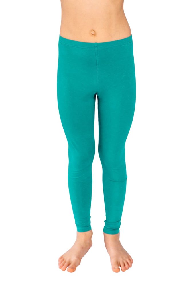 YoRo Naturals Remedywear Pants for Kids, Eczema and Psoriasis Clothing with Light Weight Tencel and Zinc Fibers (Teal, 6 Years Old)