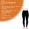 YoRo Naturals Remedywear Pants for Kids, Eczema and Psoriasis Clothing with Light Weight Tencel and Zinc Fibers (Teal, 6 Years Old) view 4