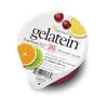 Gelatein Fruit Punch: 20 grams of protein. Sugar free. Ideal for clear liquid diets, swallowing difficulties, bariatric, dialysis and oncology. Great pre or post-workout snack. (12 pack) view 1