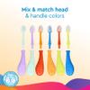 Radius Big Kidz Forever Brush with Replaceable Head Toothbrush for Children, 6 Years and Up, BPA Free ADA Accepted for Growing Teeth and Gums - Right and Left Handed, Extra Soft view 4