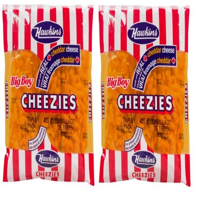 Hawkins Cheezies Multipack 30oz (840g) (Pack of 2) - by Snowbird Sweets (2 Count)